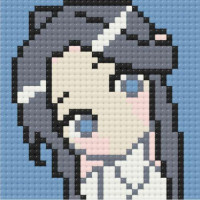 Алмазна мозаїка (міні) Благословення небесного урядника. Се Лянь, 10х10 см Origami (247105) Алмазна мозаїка (міні) Благословення небесного урядника. Се Лянь, 10х10 см Origami (247105)