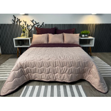 Ковдра ArCloud — Double Face Plum Wine 170*205 двоспальна (350 г/м2)
