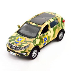 Машинка металева із серії "Шеврони Героїв" - Kia Stortage R - "56 ОМПБР" TechnoDrive (239790)
