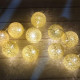 Електрогірлянда LED 10 ламп "Ялинкова куля" 1,5 м від мережі, 220В, 50Гц MIC (197698)