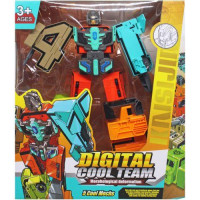 Трансформер "Digital Cool Team" цифри MIC (223561)