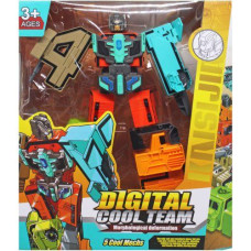 Трансформер "Digital Cool Team" цифри MIC (223561)