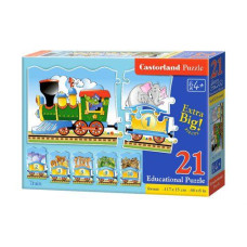 Пазли Еducational "Поїзд", 21 елемент Castorland (132802)