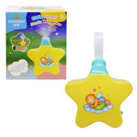 Нічник-проектор "Зірка", музика, світло Goodway (222980)