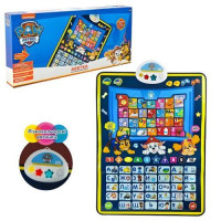 Плакат навчальний "Абетка 2 в 1: Щенячий патруль", 2 мови - укр та англ, 45 х 60 см Kids hits (254922)