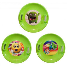 Санки-Льодянка SNOW PLATE (салатовий) 60см MARMAT (122310)