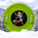Санки-Льодянка SNOW PLATE (салатовий) 60см MARMAT (122310)