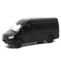 Мікроавтобус "Mercedes Benz sprinter", чорний Kinsmart (160912)