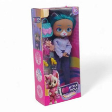 Лялька "Lovely doll", висота 27 см (бірюзова) MIC (267749)
