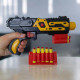 Бластер M-65PF з м?якими поролоновими патронами на присосках Golden Gun (244939)