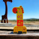 Дерев'яна іграшка-конструктор "Wooden Blocks: Жирафа", 4 елементи Kids hits (234243)