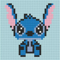 Алмазна мозаїка (міні) Стіч (Stitch), 10х10 см Origami (247102)