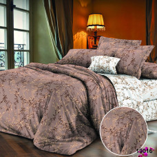 Постільна білизна Viluta ранфорс — 19016 полуторна