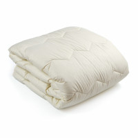 Ковдра антиалергенна стьобана Vladi - Комфорт зиг-заг бежева 140*205 полуторна (300 гр/м2) Ковдра антиалергенна стьобана Vladi - Комфорт зиг-заг бежева 140*205 полуторна (300 гр/м2)