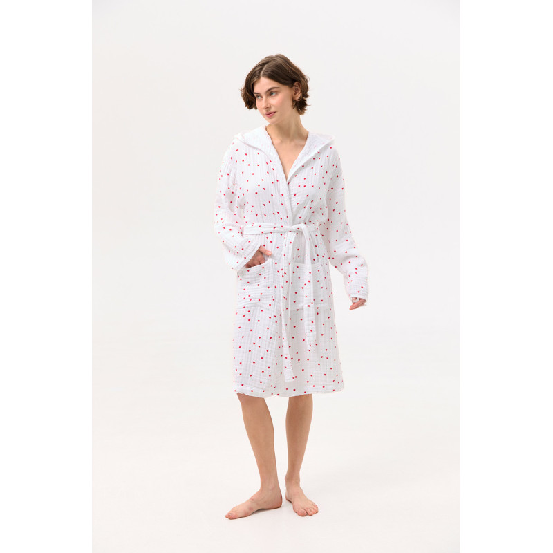 Халат Lotus Home — Molly Heart muslin L/XL Халат Lotus Home — Molly Heart muslin L/XL