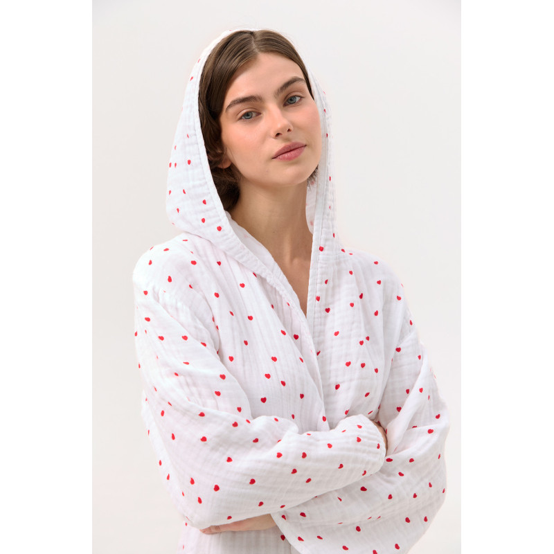 Халат Lotus Home — Molly Heart muslin L/XL Халат Lotus Home — Molly Heart muslin L/XL