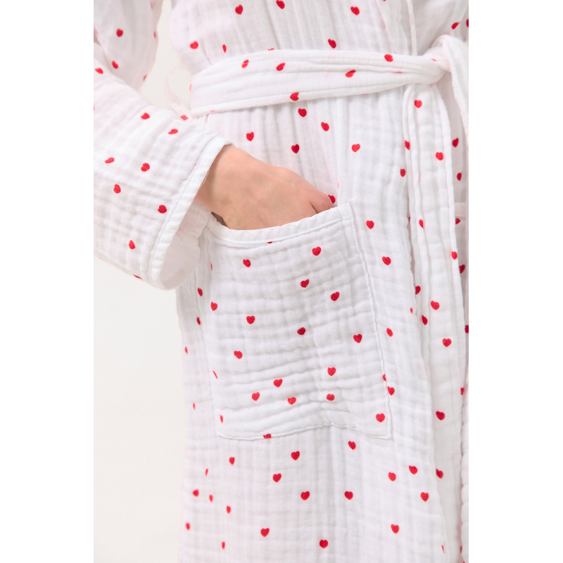 Халат Lotus Home — Molly Heart muslin L/XL Халат Lotus Home — Molly Heart muslin L/XL