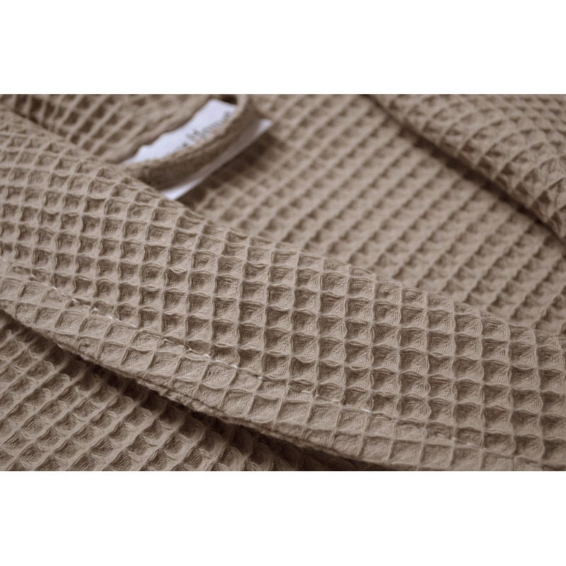 Халат Lotus Home - Waffle kahve S Халат Lotus Home - Waffle kahve S