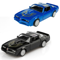 Автомодель – Pontiac Firebird 1978 (чорний, синій) Автомодель – Pontiac Firebird 1978 (чорний, синій)