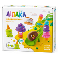 Меганабір самозатвердіючого пластиліну Липака – Класне морозиво Меганабір самозатвердіючого пластиліну Липака – Класне морозиво