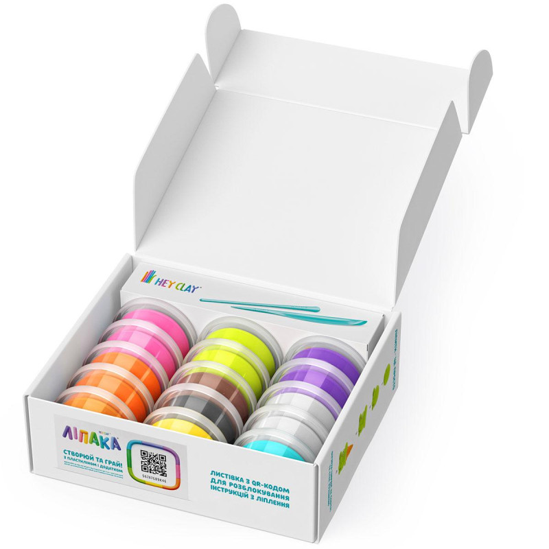 Меганабір самозатвердіючого пластиліну Липака – Класне морозиво Меганабір самозатвердіючого пластиліну Липака – Класне морозиво