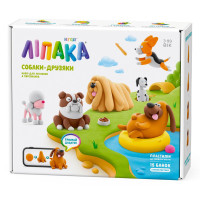 Меганабір самозатвердіючого пластиліну Липака – Собаки-друзі