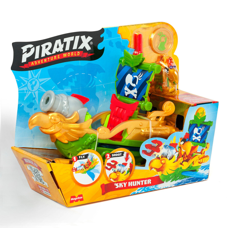 Ігровий набір Piratix S — Піратський корабель Небесний мисливець Ігровий набір Piratix S — Піратський корабель Небесний мисливець