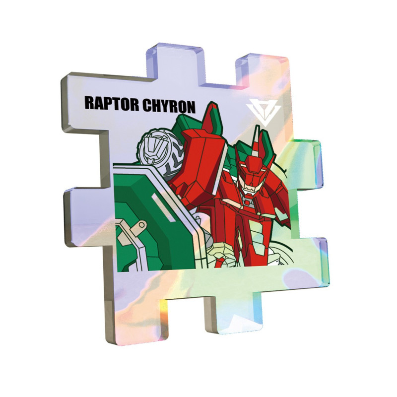 Робот-конструктор Dinoster — Раптор Хайрон Робот-конструктор Dinoster — Раптор Хайрон