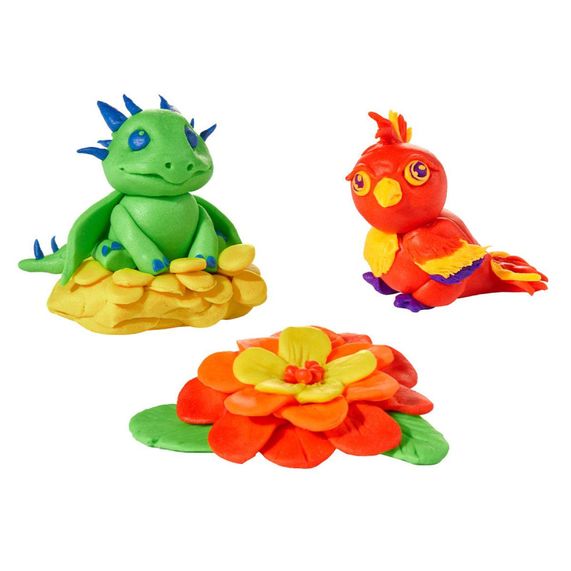 Незасихаюча маса для ліплення Wonder Factory – світ кольору та форми Незасихаюча маса для ліплення Wonder Factory – світ кольору та форми