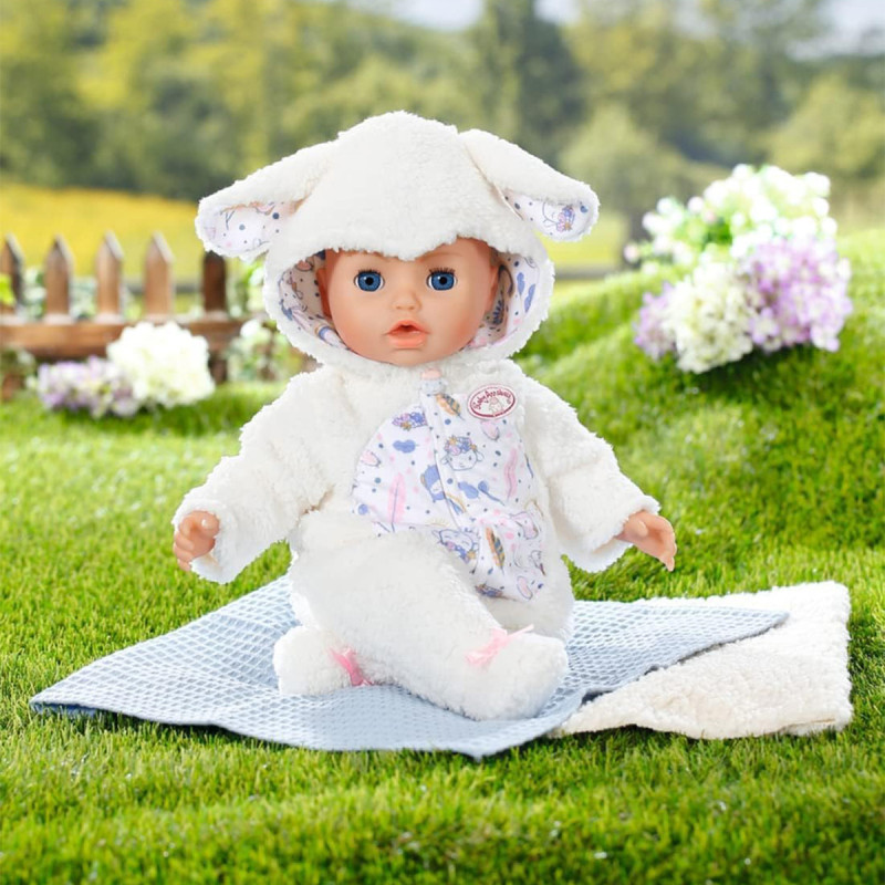 Одяг для ляльки Baby Born – Комбінезон Овечки Одяг для ляльки Baby Born – Комбінезон Овечки