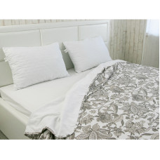 Ковдра Руно - Luxury махрова бязь легка бежева полуторна 140x205 см (22662)