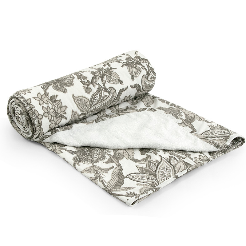 Ковдра Руно - Luxury махрова бязь легка бежева євро 200x220 см (22663) Ковдра Руно - Luxury махрова бязь легка бежева євро 200x220 см (22663)