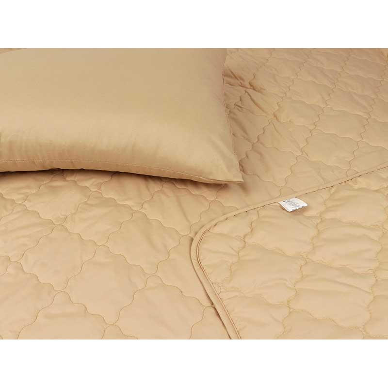 Ковдра Руно - Комфорт вовняна легка бежева двоспальна 172x205 см 160 гр/м2 (21372) Ковдра Руно - Комфорт вовняна легка бежева двоспальна 172x205 см 160 гр/м2 (21372)