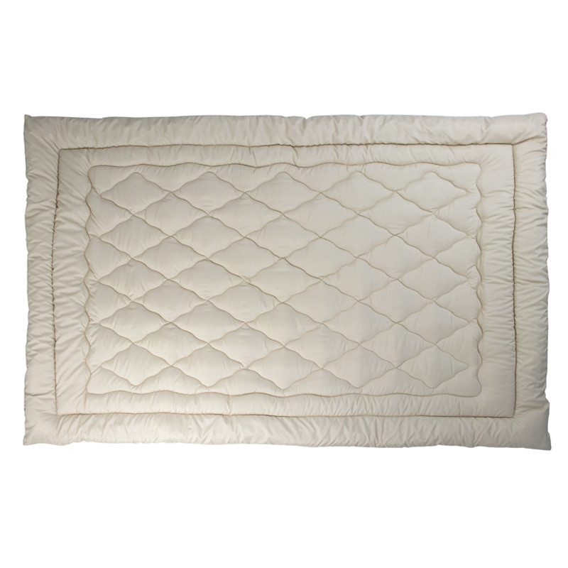 Ковдра Руно - вовняна тепла бежева євро 200x220 см 450 гр/м2 (22369) Ковдра Руно - вовняна тепла бежева євро 200x220 см 450 гр/м2 (22369)