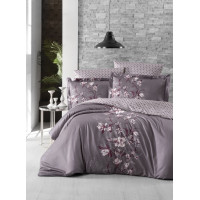 Постільна білизна First Choice сатин - Evan lilac євро