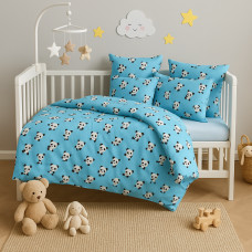 Дитяча постільна білизна в ліжечко Sofia ранфорс - СР-Л-08
