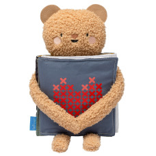 Розвиваюча книжка-розкладачка 2-в-1 – Обійми ведмедика