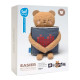 Розвиваюча книжка-розкладачка 2-в-1 – Обійми ведмедика