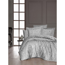 Постільна білизна First Choice сатин — Advina gri євро