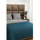 Ковдра ArCloud — Double Face Grey Indian Teal 170*205 двоспальна (350 г/м2)