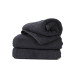 Рушник Lotus Black - Чорний 50*90 (16/1) 500 г/м2