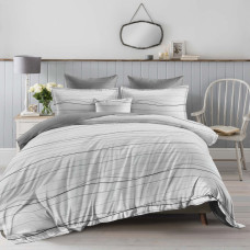 Постільна білизна Isleep Viluta ранфорс з простирадлом на гумці (160*200) - 24332 двоспальна