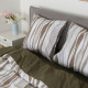 Постільна білизна Isleep Viluta ранфорс з простирадлом на гумці (160*200) - 25416 двоспальна