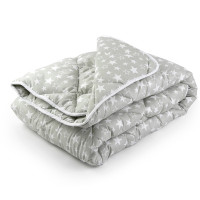 Ковдра Руно - Арктичне Тепло тепла сіра полуторна 140x205 см 400 гр/м2 (29135)