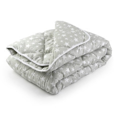 Ковдра Руно - Арктичне Тепло тепла сіра полуторна 140x205 см 400 гр/м2 (29135)
