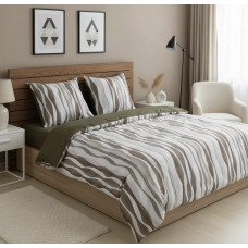 Постільна білизна Viluta ранфорс — 25416 двоспальна