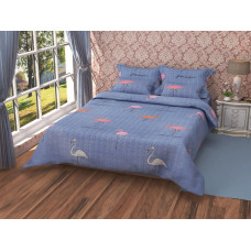 Покривало стьобане Лелека - П-833 полікотон 200*220 євро