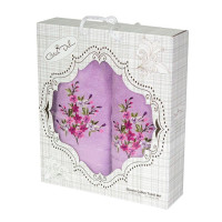 Набір рушників Gursan Cotton — Малина волошкова (50*90+70*140)