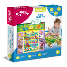 Электронная логическая игра Kiddi Smart – Викторина Мир животных S2