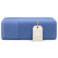 Рушник махровий бавовна IDEIA - 70x140 синій 600 г/м2